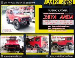 SUZUKI KATANA merah OFFROAD